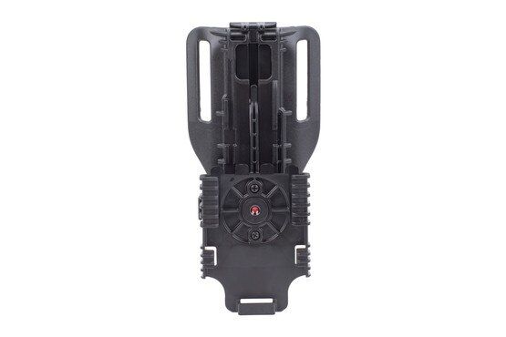 Safariland QUBL Universal Belt Loop Adapter for Holsters uses a rail system to adjust to different ride heights